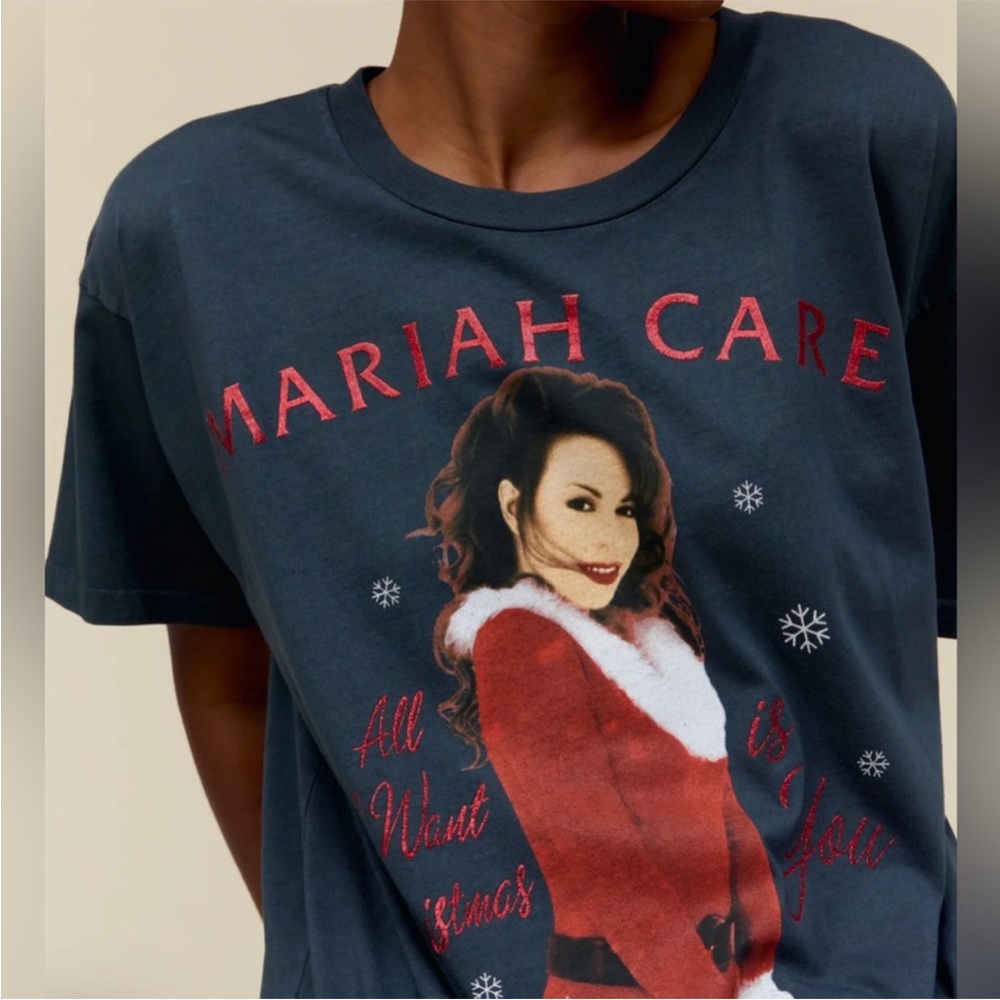 NWOT⭐️Daydreamer Mariah Carey All I Want For Christmas Is You Merch Tee